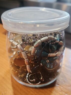 Mystery Jewelry Jar Lot